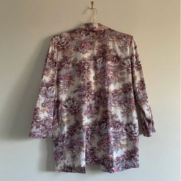 Christian Jacques Paris Floral Blazer – Free Size - Picture 9 of 10